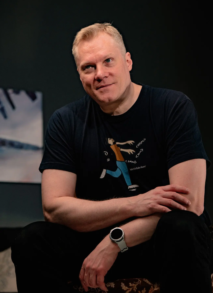Robert Ikenberg, CEO of Webbfabriken